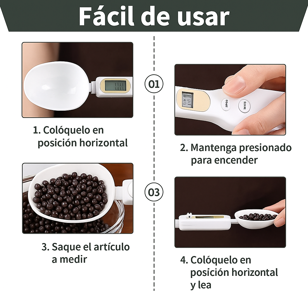 ¿Sabes Cuanto Comes? - La Cuchara Que Lo Mide al Gramo✅