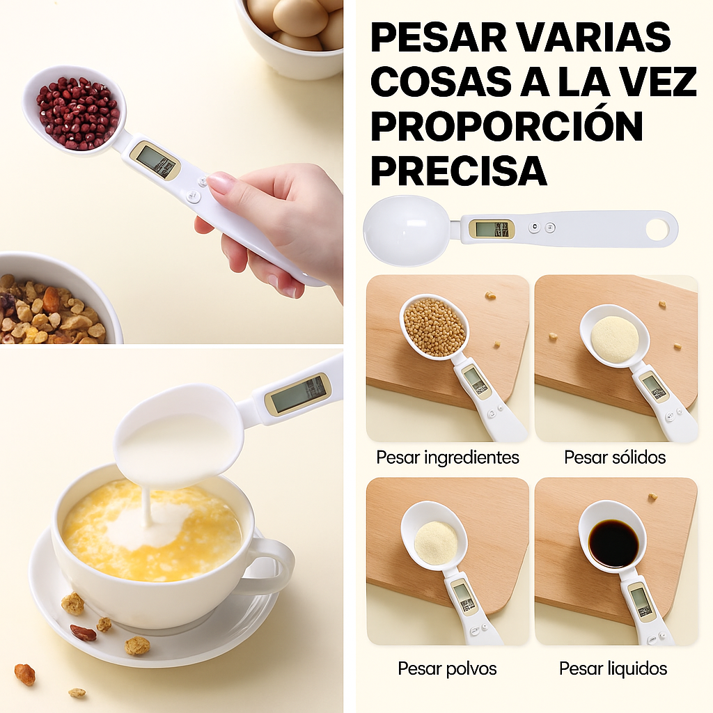 ¿Sabes Cuanto Comes? - La Cuchara Que Lo Mide al Gramo✅